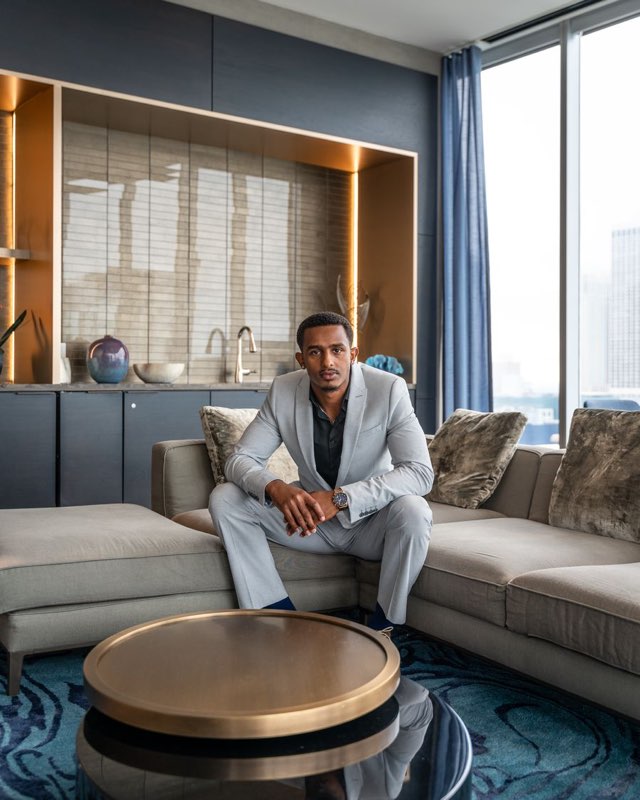 Nahom Assefa, founder of Nahom Buys Homes, a St. Louis cash home buyer